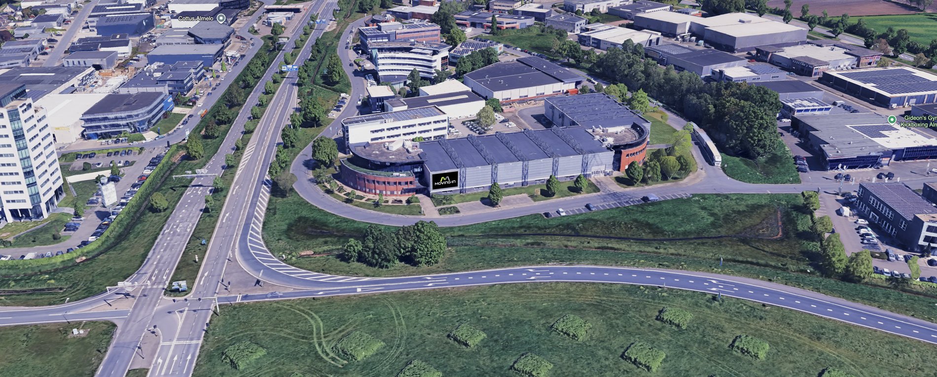 Hoofdkantoor en distributiecentrum Moving-In in Almelo