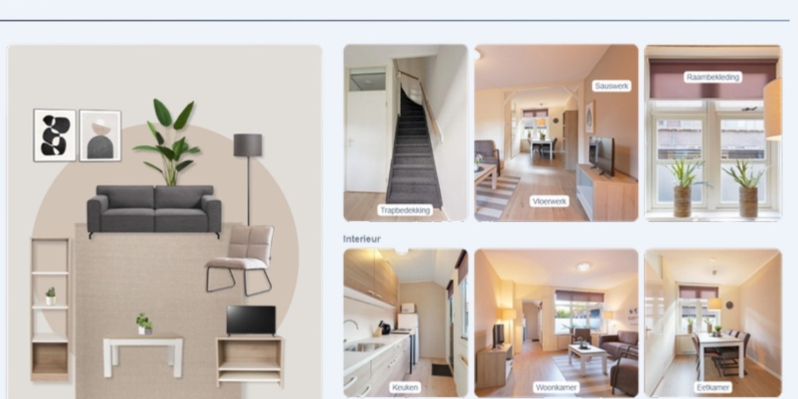 Moodboard logeerwoning
