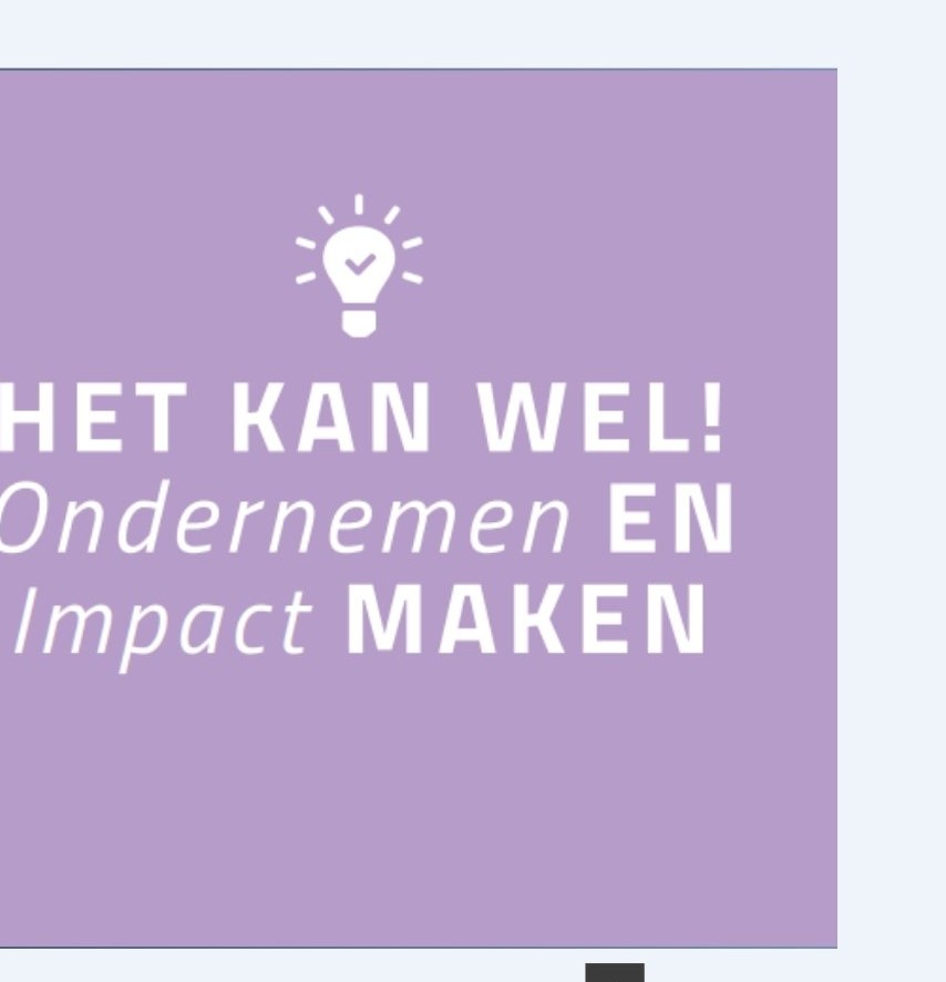 Het kan wel — ondernemen én impact maken