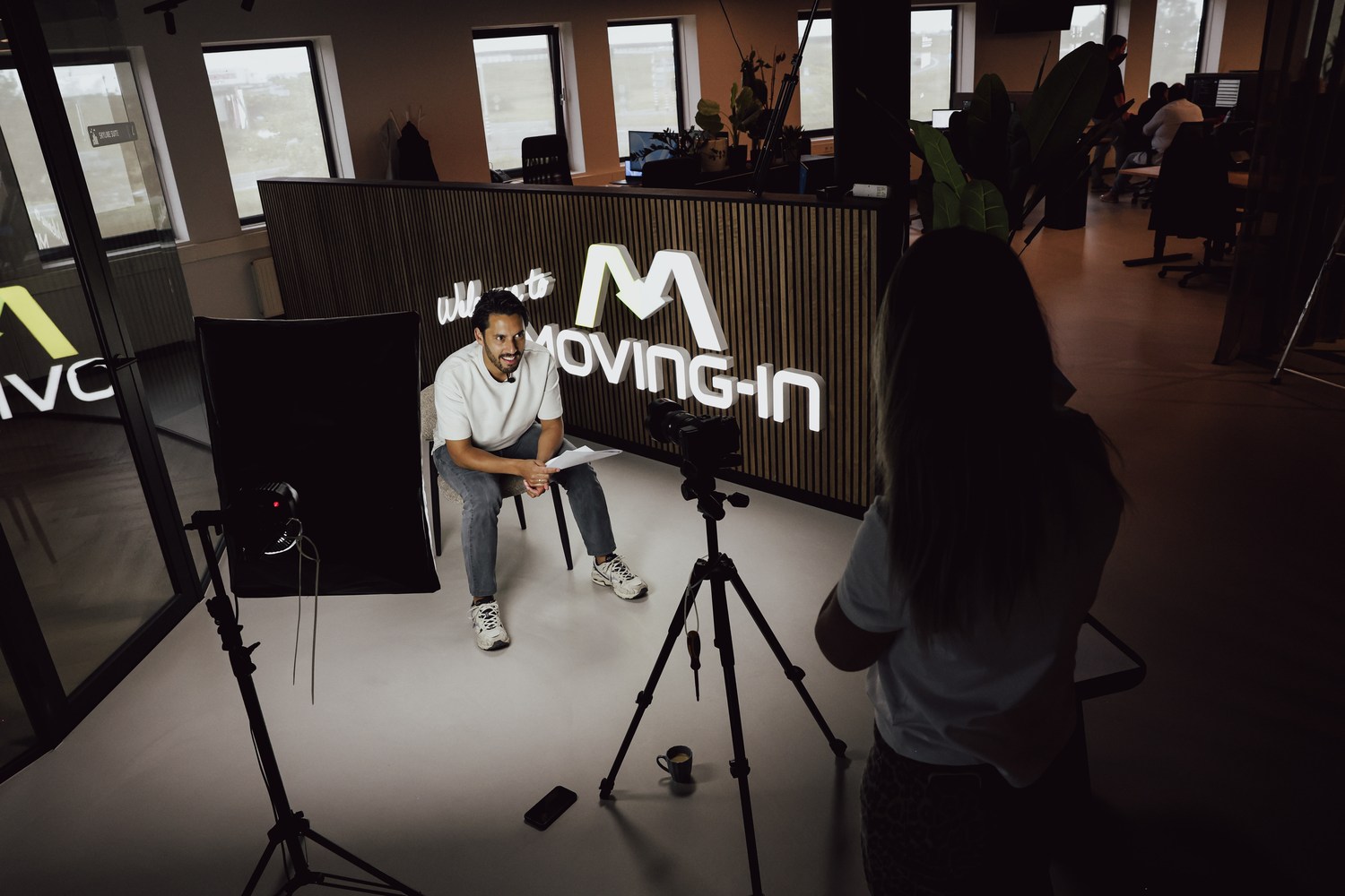 Ruben Oraile bij Moving-In